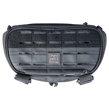 cafe 4 racer - Biltwell, Exfil-7 bag. Black - BILTWELL Bags 