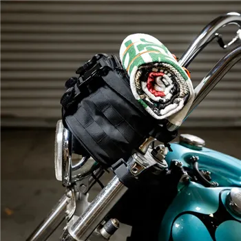 cafe 4 racer - Biltwell, Exfil-7 bag. Black - BILTWELL Bags 