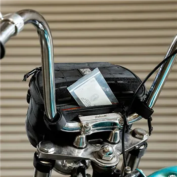 cafe 4 racer - Biltwell, Exfil-7 bag. Black - BILTWELL Bags 