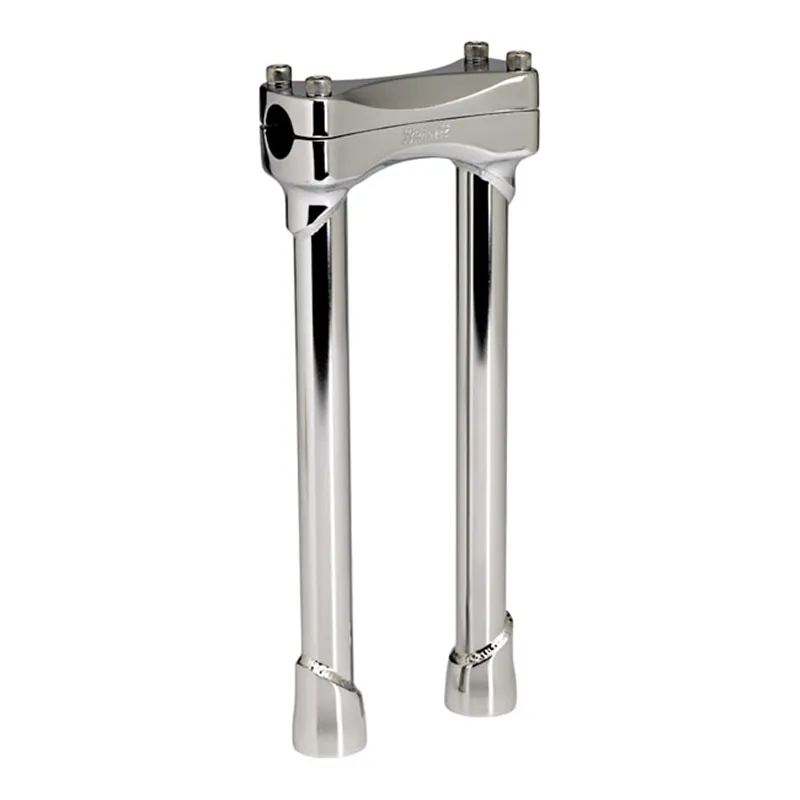 cafe 4 racer - Biltwell Murdock risers 12" chrome - BILTWELL Clamp Kit & Risers 