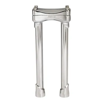 cafe 4 racer - Biltwell Murdock risers 12" chrome - BILTWELL Clamp Kit & Risers 