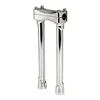 cafe 4 racer - Biltwell Murdock risers 12" chrome - BILTWELL Clamp Kit & Risers 