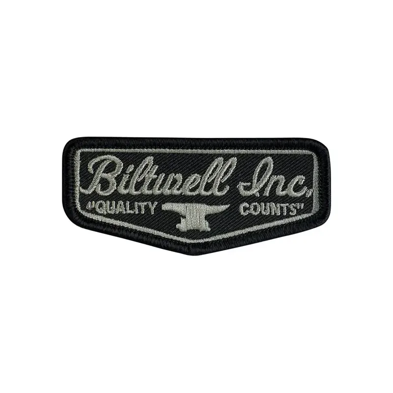 cafe 4 racer - Biltwell Shield 3" čierna/sivá - BILTWELL Nášivky 