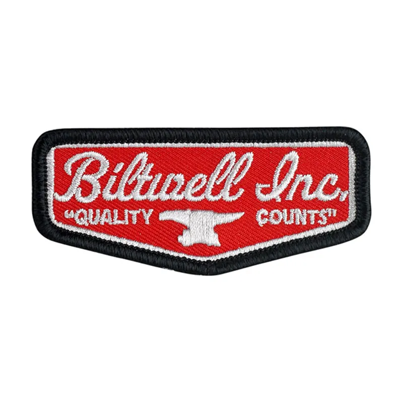 cafe 4 racer - Nášivka Biltwell Shield červená/šedá/černá - BILTWELL Nášivky 