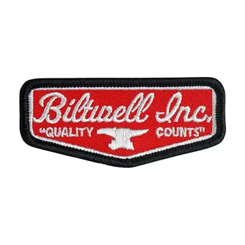 cafe 4 racer - Nášivka Biltwell Shield červená/šedá/černá - BILTWELL Nášivky 