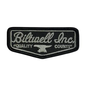 Biltwell Shield patch red/grey/black