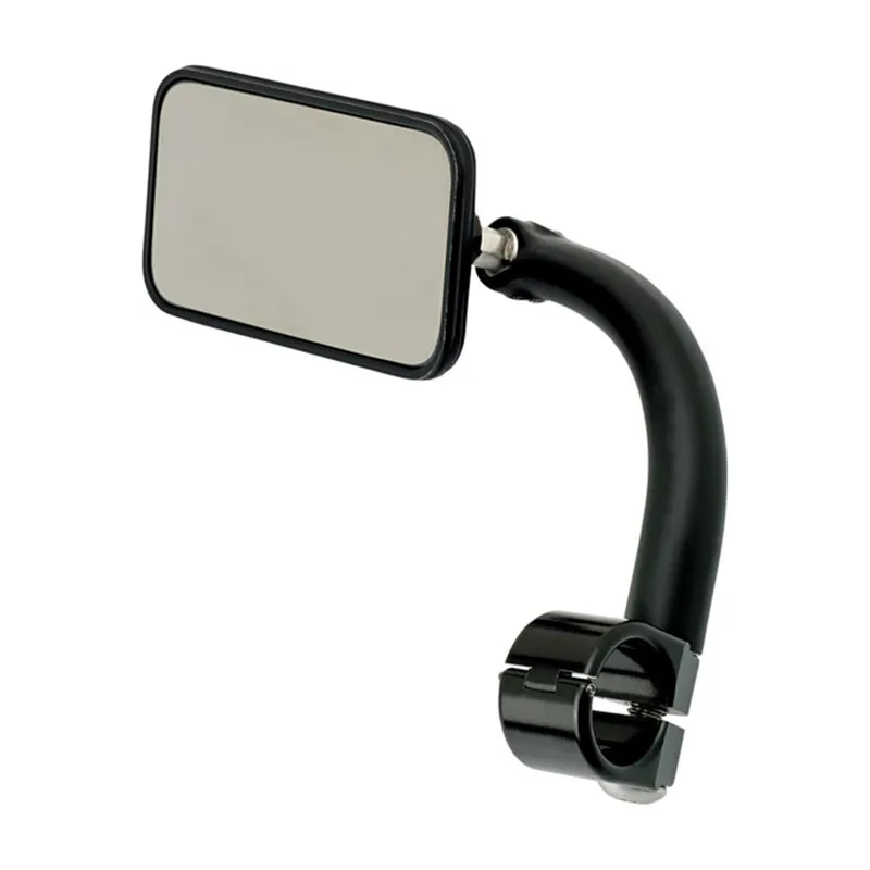 cafe 4 racer - Biltwell utility mirror rectangle clamp-on-7/8" black - BILTWELL Bar end mirrors 
