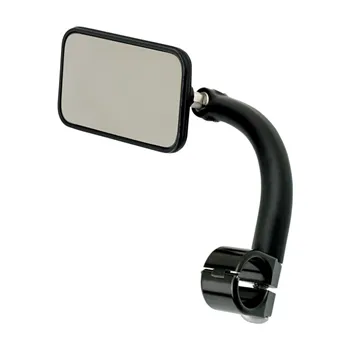 cafe 4 racer - Biltwell utility mirror rectangle clamp-on-7/8" black - BILTWELL Bar end mirrors 