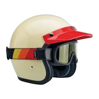 cafe 4 racer - Okuliare Biltwell Overland 2.0 Tri-Stripe čierne R / Y / O - BILTWELL Okuliare 