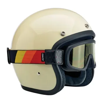cafe 4 racer - Okuliare Biltwell Overland 2.0 Tri-Stripe čierne R / Y / O - BILTWELL Okuliare 