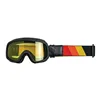 cafe 4 racer - Okuliare Biltwell Overland 2.0 Tri-Stripe čierne R / Y / O - BILTWELL Okuliare 
