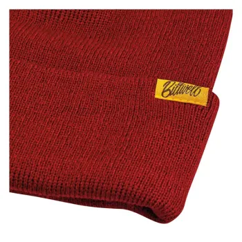 cafe 4 racer - Biltwell Script beanie maroon - BILTWELL Beanies 