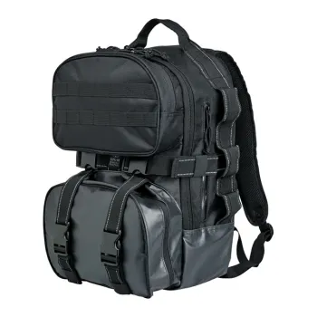 cafe 4 racer - Biltwell, EXFIL-48 2.0 bag. Black - MCS Bags 