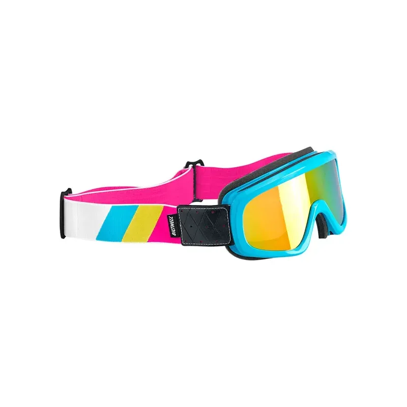 cafe 4 racer - Biltwell Overland 2.0 Tri-Stripe goggle jet boat - BILTWELL Googles 