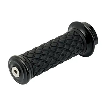 cafe 4 racer - Biltwell, Alumicore grips. Black - BILTWELL 25,4mm & 1 inch  