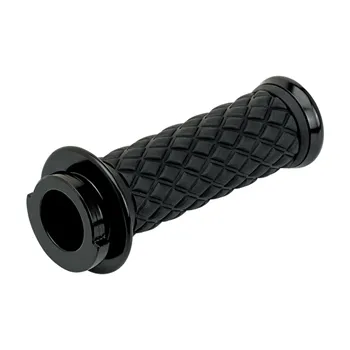 cafe 4 racer - Biltwell, gripy Alumicore. Černá - BILTWELL 25,4mm & 1 inch  