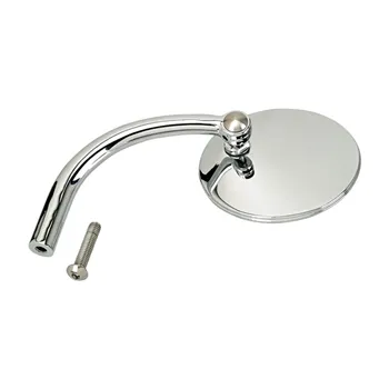 cafe 4 racer - Biltwell utility round mirror chrome ECE appr. - BILTWELL Standard mirrors 