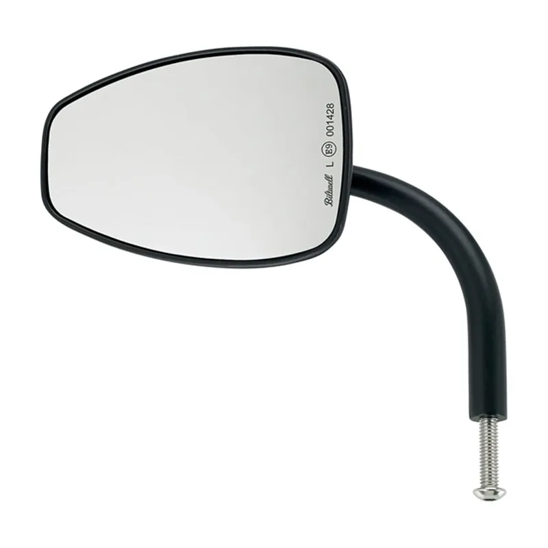 cafe 4 racer - Biltwell, Utility teardrop mirror black ECE appr. - BILTWELL Standard mirrors 
