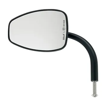 cafe 4 racer - Biltwell, Utility teardrop mirror black ECE appr. - BILTWELL Standard mirrors 