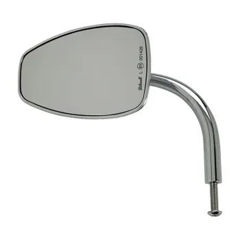 cafe 4 racer - Biltwell, Utility teardrop mirror chrome ECE appr. - BILTWELL Standard mirrors 