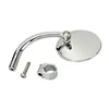 cafe 4 racer - Biltwell, Utility round mirror chrome ECE appr. - BILTWELL Bar end mirrors 