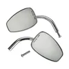 cafe 4 racer - Biltwell, Utility teardrop mirror set chrome ECE appr. - BILTWELL Standard mirrors 