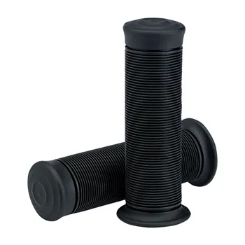 cafe 4 racer - Biltwell 1" rukojeti TPV Kung Fu černé - BILTWELL 25,4mm & 1 inch 
