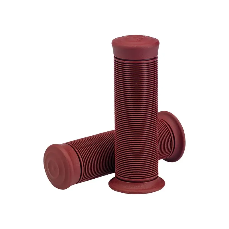 cafe 4 racer - Biltwell 1" TPV grips Kung Fu oxblood - BILTWELL 25,4mm & 1 inch 