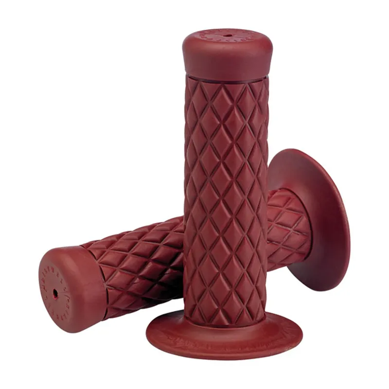 cafe 4 racer - Biltwell 1" TPV grips Thruster oxblood - BILTWELL 25,4mm & 1 inch  