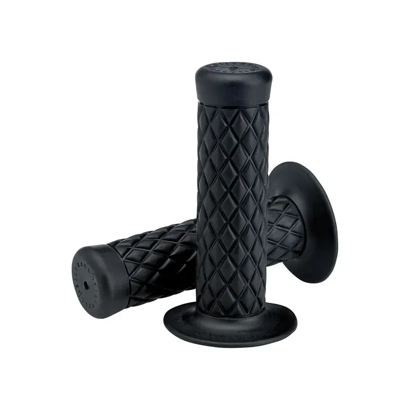 cafe 4 racer - Biltwell 7/8" TPV grips Thruster black - BILTWELL 22mm &  7/8 inch 