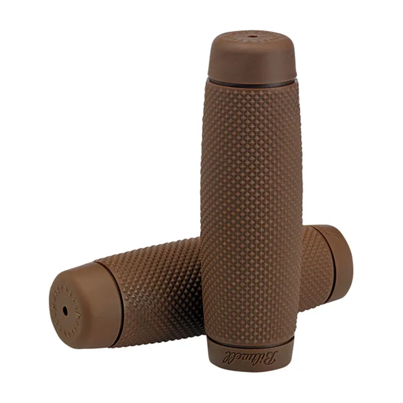 cafe 4 racer - Biltwell 1" TPV gripy Recoil chocolate - BILTWELL 25,4mm & 1 inch  