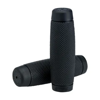 cafe 4 racer - Biltwell 7/8" TPV grips Recoil black - BILTWELL 22mm &  7/8 inch 