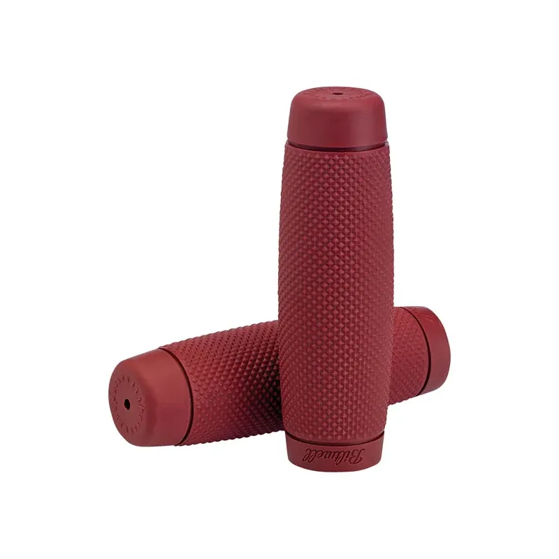 cafe 4 racer - Biltwell 7/8" TPV grips Recoil oxblood - BILTWELL 22mm & 7/8 inch 