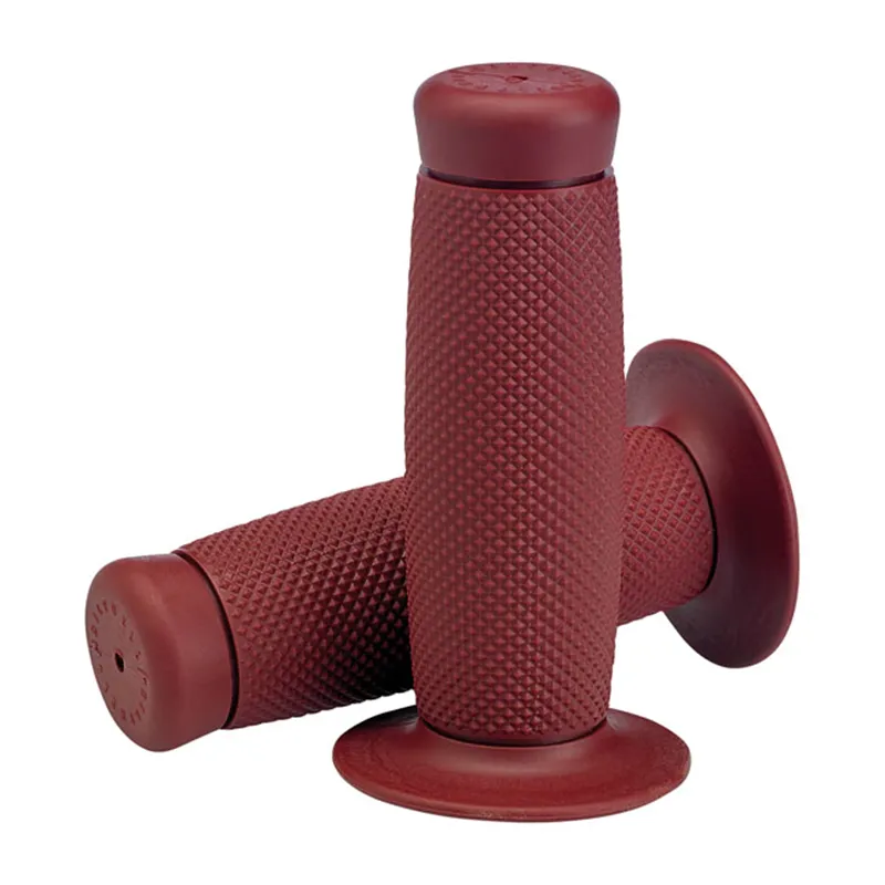 cafe 4 racer - Biltwell 1" TPV grips Renegade oxblood - BILTWELL 25,4mm & 1 inch  