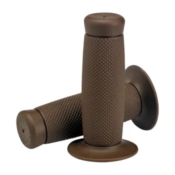 cafe 4 racer - Biltwell 7/8" TPV grips Renegade chocolate - BILTWELL 22mm &  7/8 inch 