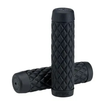 cafe 4 racer - BARRACUDA GRIPS RACING red - BARRACUDA 22mm &  7/8 inch 753610855392
