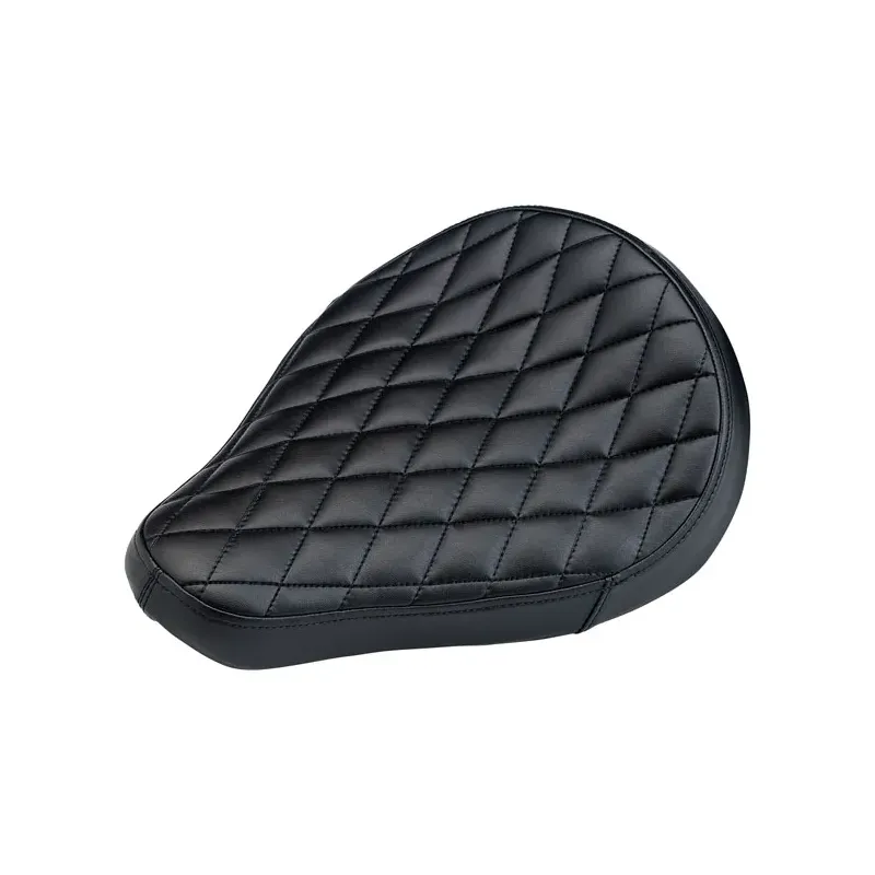 cafe 4 racer - Biltwell, Midline solo seat black Diamond - BILTWELL Bobber Solo Seats 