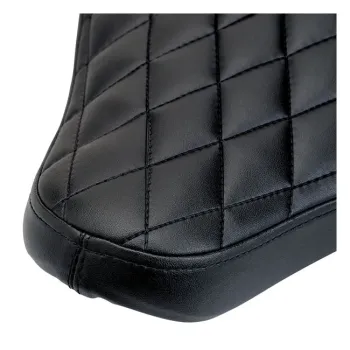 cafe 4 racer - Biltwell, Midline solo seat black Diamond - BILTWELL Bobber Solo Seats 
