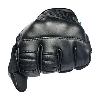 cafe 4 racer - Biltwell Belden gloves black CE appr. - BILTWELL Gloves 