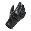 cafe 4 racer - Biltwell Belden gloves black/redline CE appr. - BILTWELL Gloves 