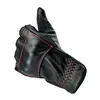 cafe 4 racer - Biltwell Belden gloves black/redline CE appr. - BILTWELL Gloves 