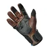 cafe 4 racer - Biltwell Belden gloves chocolate/black CE appr. - BILTWELL Gloves 