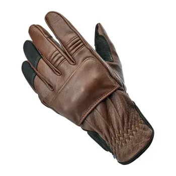cafe 4 racer - Biltwell Belden gloves chocolate/black CE appr. - BILTWELL Gloves 