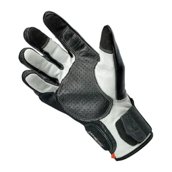 cafe 4 racer - Rukavice Biltwell Borrego černá/cementová CE appr. - BILTWELL Rukavice 