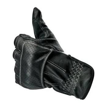 cafe 4 racer - Rukavice Biltwell Borrego černá/cementová CE appr. - BILTWELL Rukavice 