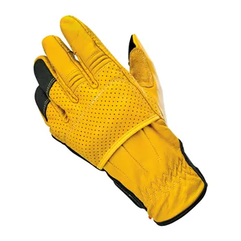 cafe 4 racer - Biltwell Borrego gloves gold/black CE appr. - BILTWELL Gloves 