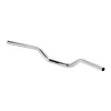 cafe 4 racer - Biltwell 1" řídítka Tracker Mid 1-1/8" O/S chrom - BILTWELL Standardní řídítka 