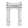 Biltwell Murdock O/S straight risers 6" chrome
