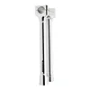 cafe 4 racer - Biltwell Murdock O/S straight risers 12" chrome - BILTWELL Clamp Kit & Risers 