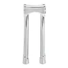 cafe 4 racer - Biltwell Murdock O/S straight risers 12" chrome - BILTWELL Clamp Kit & Risers 